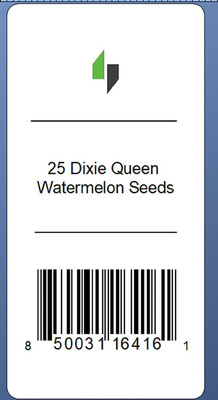 CYBEXIS XL-97 - Dixie Queen Watermelon - (450 Seeds) Seed(450 per packet)