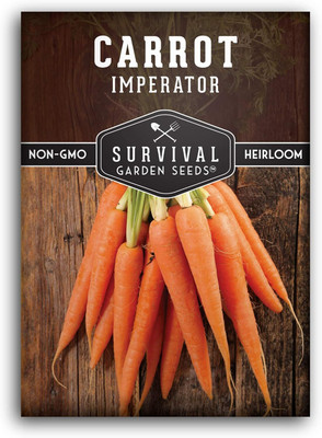 Qualtivate GBPT-6A Imperator 58 Carrot Seed Seed(300 per packet)
