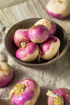 Quentova White Purple Ball Turnip/Shalgam-PUA-7Z Seed(200 per packet)