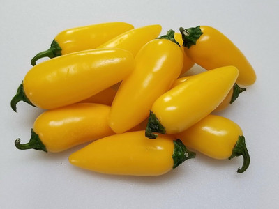Biosnyg Non GMO NuMex Lemon Spice Jalapeno Pepper Seeds For Gardening-(1000 Seeds) Seed(1000 per packet)