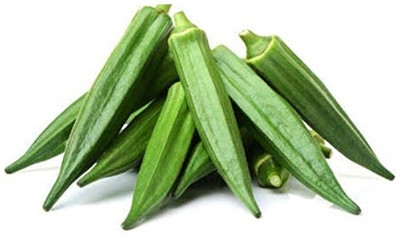 WILLVINE Okra Green F1 Hybrid-[400 Seeds] Seed(400 per packet)