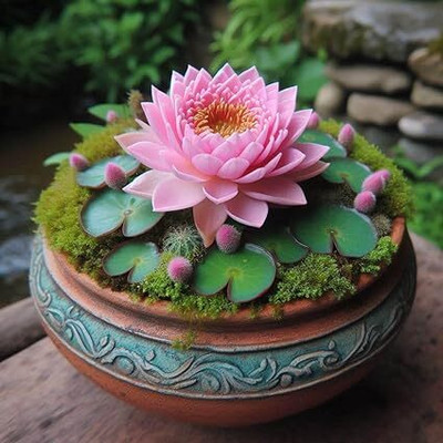 GREENSEA Lotus, Kamal Seeds for Growing Home, High Quality Seed(40 per packet)