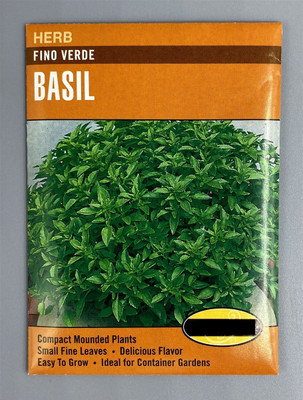 VibeX ® VLR-12 Fino Verde Basil Seeds Seed(1000 per packet)