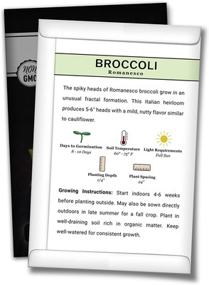 Biosnyg VIQ-21 Romanesco Broccoli Seed-[200 Seeds] Seed(200 per packet)