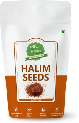 The Rabb' s secret Natural Halim Seeds- 200gm (Aliv/Garden Cress/ Haleem seeds) for Eating Seed(200 g)