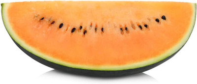 KNESSiN Easy to Grow Orange Tendersweet Watermelon Seeds for Home Gardening-(100 Seeds) Seed(100 per packet)