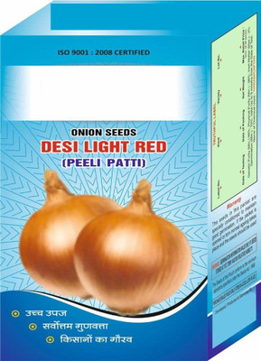 WILLVINE LXI-1070 Onion Seeds Peeli Patti(Light Red)-3000 Seeds Seed(3000 per packet)