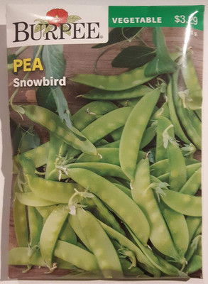 Qualtivate HUA-6A Pea, Snow Snowbird Seed Seed(200 per packet)