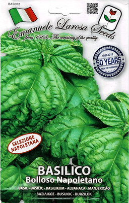 Qualtivate GBPUT-20 Napolitano Mammoth-Leafed Basil Seed(1000 per packet)