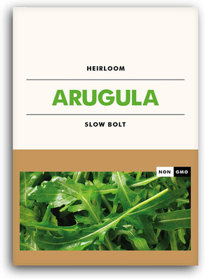 Qualtivate NDIR-135 Wild Rocket Arugula Seeds Seed(500 per packet)