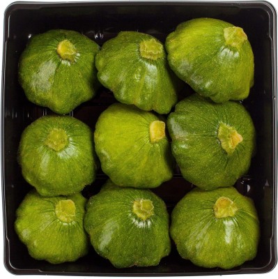 Qualtivate PUAS-7A Malachite Patty Pan Scallop Zucchini Seed(30 per packet)