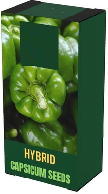 VibeX NBIR-8 - Capsicum California Wonder - (1350 Seeds) Seed(1350 per packet)