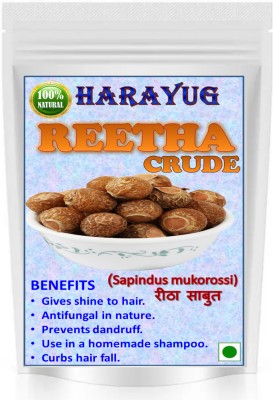 HARAYUG raw reetha/nuts/raw reetha for hair growth/raw ritha whole/raw ritha/-400gm Seed(400 g)