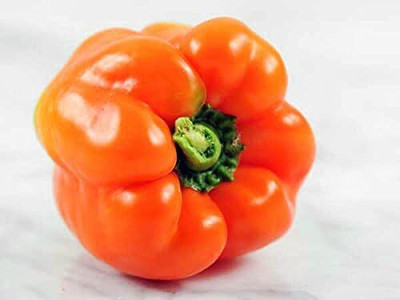 Qualtivate GBPT-5A Orange Capsicum Vegetable Seeds Seed(100 per packet)