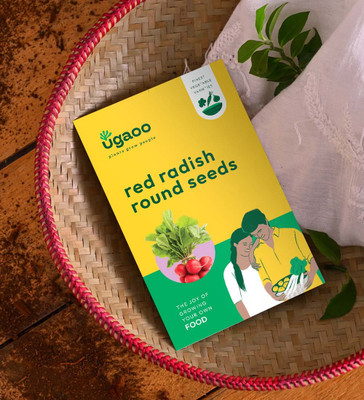 UGAOO Red Round Radish Vegetable Seed(2 g)