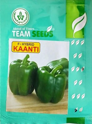 KRASHAK GREEN CAPSICUM, SHIMLA MIRCH Seed(1 per packet)