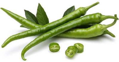granthi हरी मिर्च Green Chillies High Quality Seed(1800 per packet)