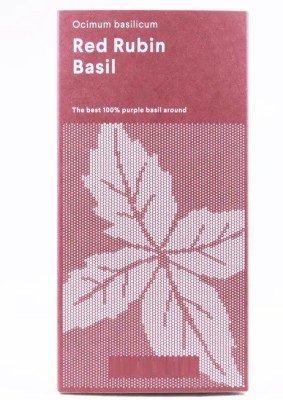 VibeX ® LXI-46 Herb Basil Red Rubin Seed(1000 per packet)