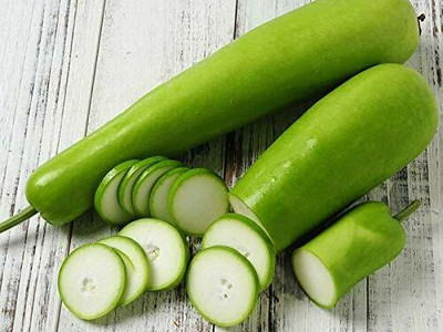 CYBEXIS LXI-39 - F1 Hybrid Bottle Gourd Long - (100 Seeds) Seed(100 per packet)