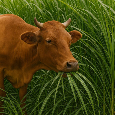 KrishnaNursery grass seeds for animals, Multicutting grass seeds, sudan grass, napier Seed(4100 per packet)