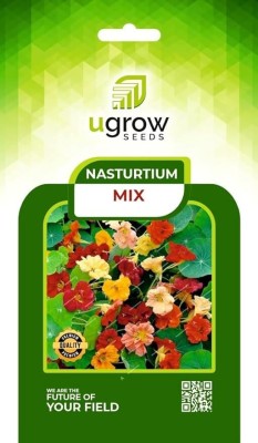 JD AGRO Nasturtium Mix Flower Plant Seeds - Grow Colorful Flowers in Your Garden Seed(20 per packet)