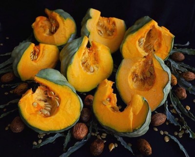 Qualtivate XXX-4A Rare Jarrahdale Blue Pumpkin Seeds Seed(50 per packet)