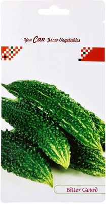 Cloud Farm ® Seeds Bitter Gourd F1 Hybrid 3 in 1 Vegetable Seed(100 per packet)