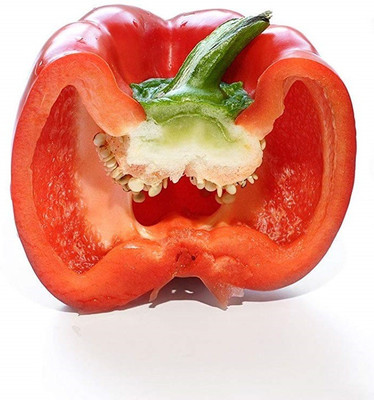 CYBEXIS GBPUT-95 - CAPSICUM Big Red Chili Pepper - (1350 Seeds) Seed(1350 per packet)