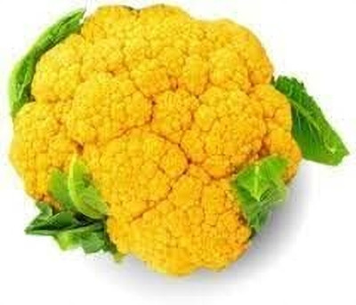 Aywal F1 Hybrid Yellow Cauliflower Vegetable Seed(170 per packet)