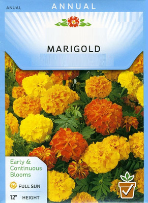 Qualtivate LXI-592 Mixed Marigold Seeds Seed(500 per packet)