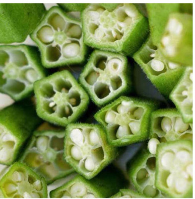 greenfarm NVC- Long Okra Seeds/ Bhindi Seeds, Best Quality, 200 X Seeds, kmb153 Seed(200 per packet)