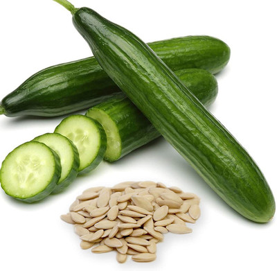 CYBEXIS Cucumber Seeds Gardeners Selected British Easy Sow Vegetable1000 Seeds Seed(1000 per packet)