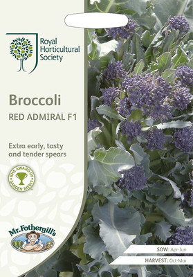 CYBEXIS Broccoli Red Admiral F1 Seeds1000 Seeds Seed(1000 per packet)