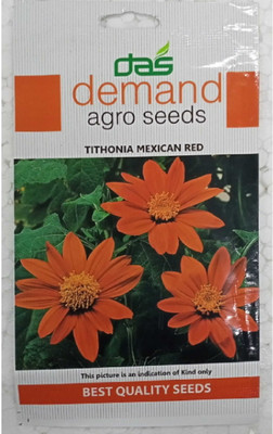 KRASHAK TITHONIA FLOWER SEED Seed(2 per packet)