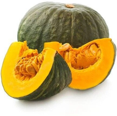 NurseryFriends F1 Dark Hybrid Rainy Season Pumpkin SeedS Kumro Kaddu Seeds for Farming Seed Seed(62 per packet)