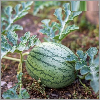 KNESSiN Crimson Red High Yield Hybrid Watermelon Seed(50 per packet)