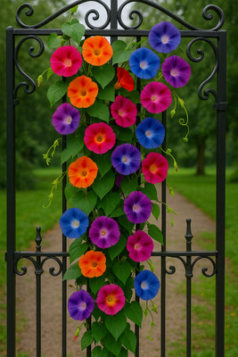 Seedsilk Morning Glory Ipomoea Seeds For Your Beautiful Home Gardening Seed(30 per packet)