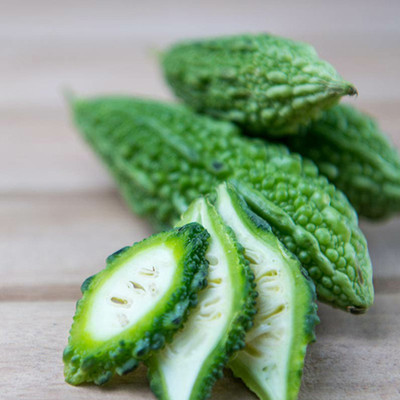 naturehils Bitter Gourd Seeds, F1 Organic Bitter Gourd Seeds for Gardening, Korola Seed(30 per packet)