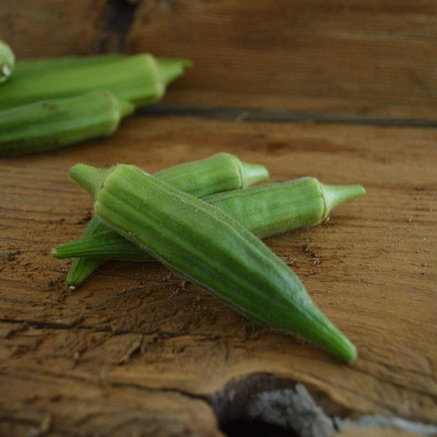 Qualtivate HUA-3A Clemson Spineless Okra Seeds Seed(350 per packet)