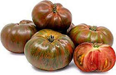 WILLVINE Black Zebra tomato seeds [2.5g, 750 Seeds] Seed(750 per packet)