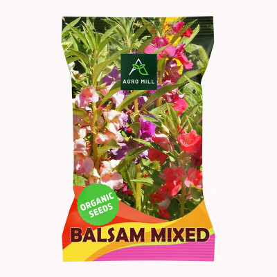 AGRO MILL BALSAM MULTIFLORA MIXED PREMIUM QUALITY FLOWER Seed(30 per packet)
