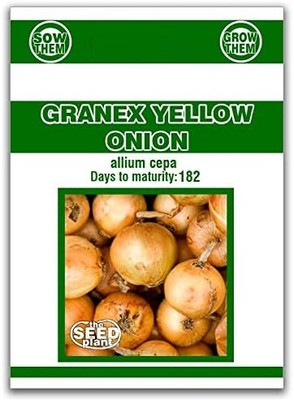 Biosnyg Granex Yellow Onion Seeds-2500 Seeds/10gm Seed(2500 per packet)