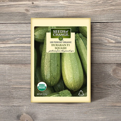 CYBEXIS HUA-31 - Hurakan F1 Squash - (675 Seeds) Seed(675 per packet)
