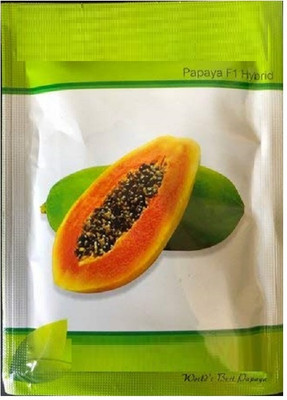 KNESSiN Hybrid Dwarf Papaya (Yellow)[100 Seeds] Seed(100 per packet)