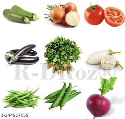 FRESHO All Mixed Vegetable Seeds Seed(225 per packet)