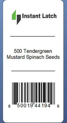 VibeX ® VMR-54 Tendergreen Mustard Spinach Seeds Seed(500 per packet)