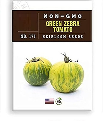 Qualtivate ICRA-2A Green Zebra Tomato Seed(300 per packet)