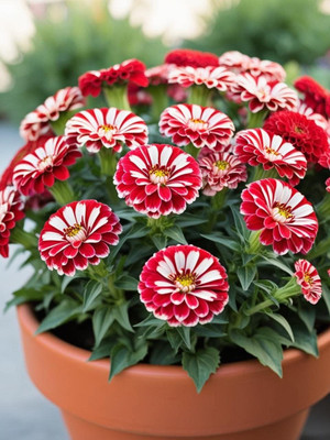 SeedsVally Mixed Zinnia Flower Seeds - Perfect for Colorful Gardens Seed(100 per packet)