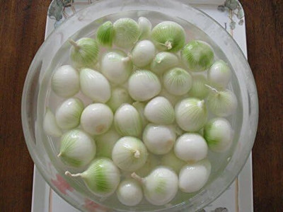 Qualtivate PUAS-1A Crystal White Wax Onions Seed(500 per packet)