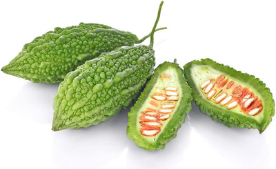 CYBEXIS Hybrid Bitter Gourd Seeds Non-GMO Annual Heirloom-100 Seeds Seed(100 per packet)